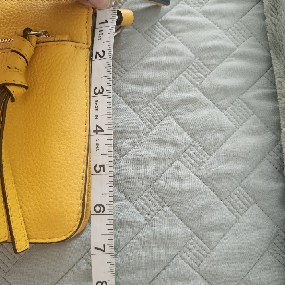 Vince Camuto Gold Yellow Crossbody Bag - Picture 4 of 7
